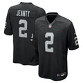 Ashton Jeanty Las Vegas Raiders Team Game Jersey - Black | Stitched Football Jersey TJS0028