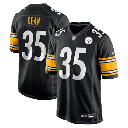 Jamel Dean Pittsburgh Steelers Team Game Jersey - Black | Stitched Football Jersey TJS0095
