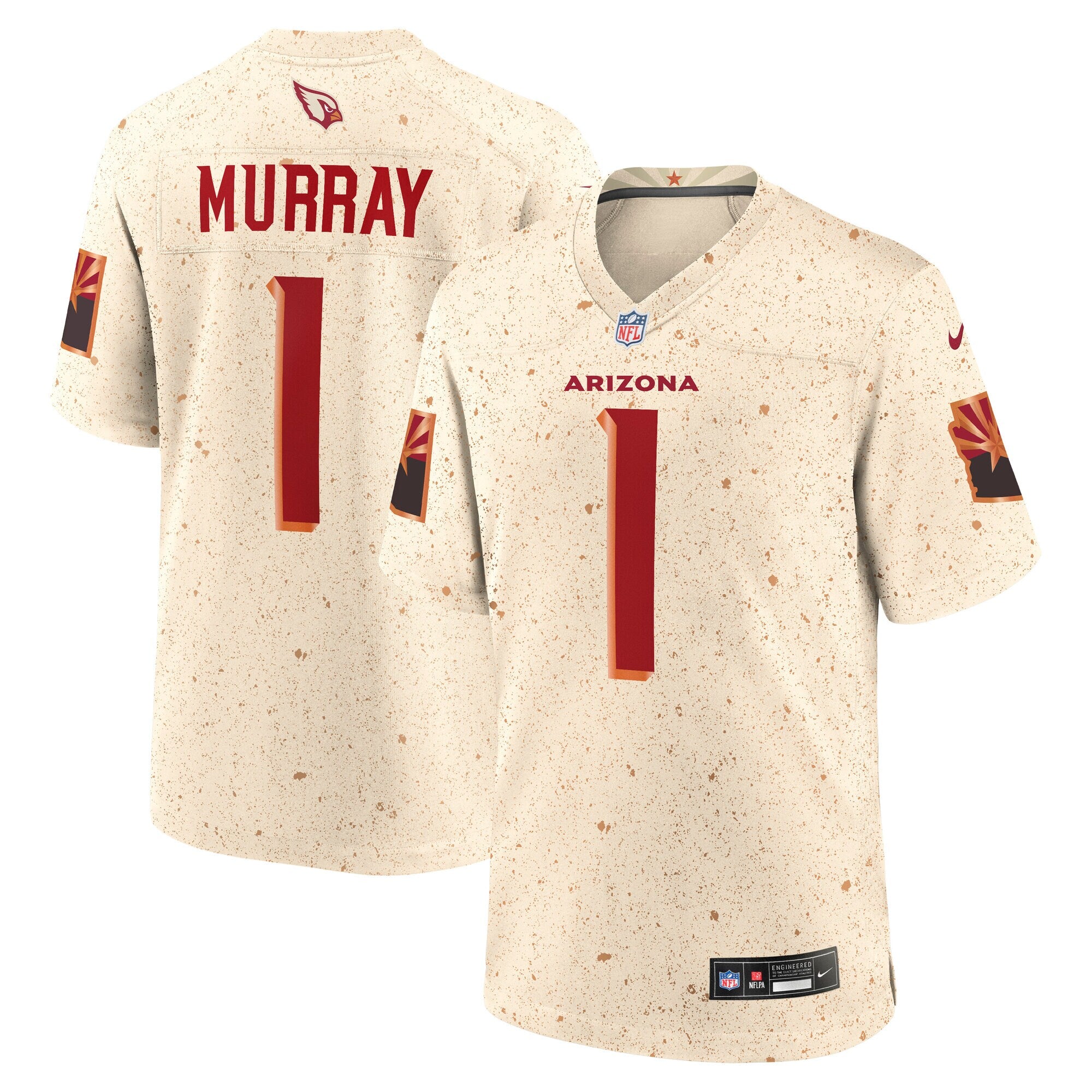 Kyler Murray Arizona Cardinals 2025 Rivalries Collection Game Jersey - Natural | Stitched Football Jersey TJS0007