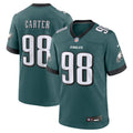 Jalen Carter Philadelphia Eagles Team Game Jersey - Midnight Green | Stitched Football Jersey TJS0098