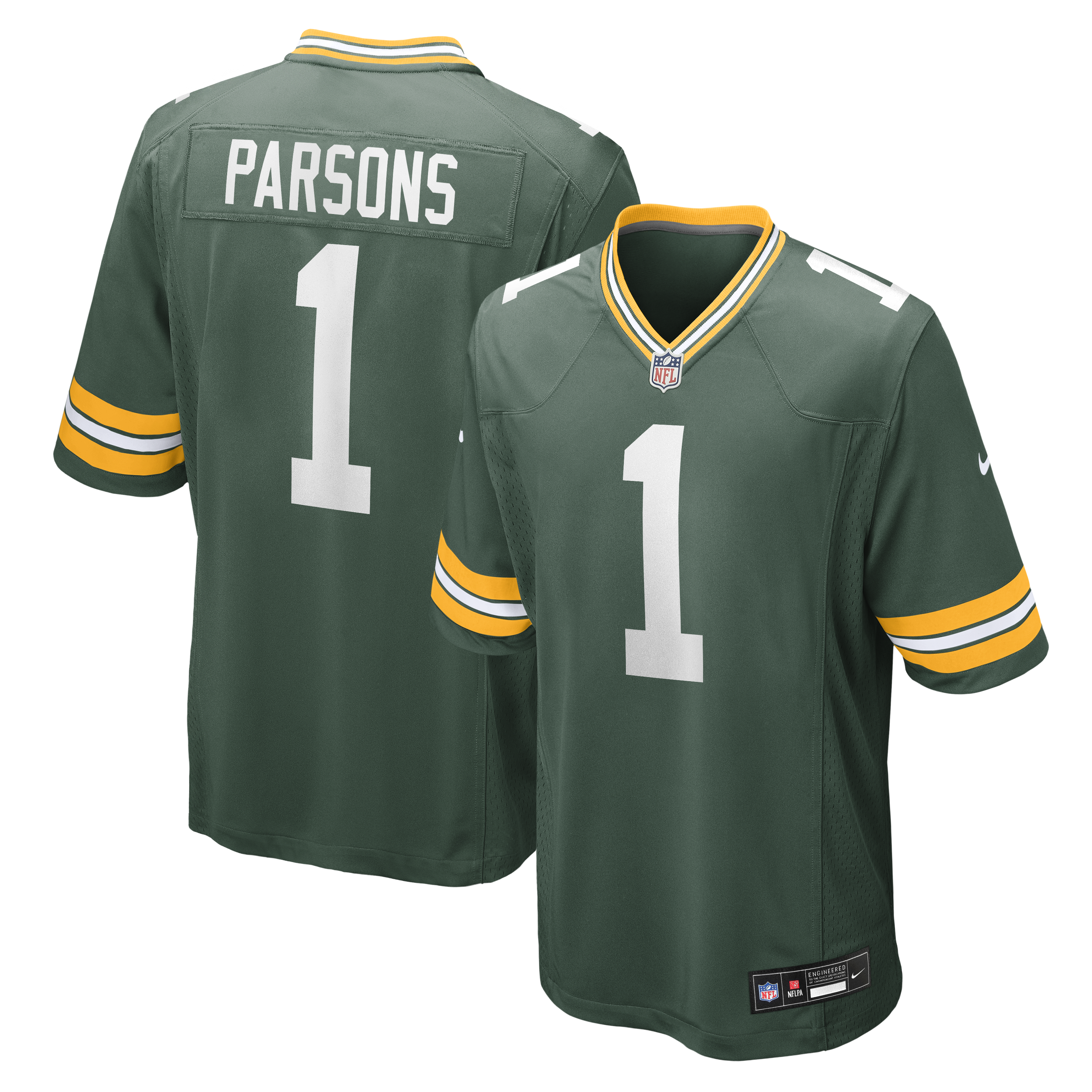 Micah Parsons Green Bay Packers Game Player Jersey - Green | Stitched Football Jersey TJS0041