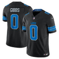 Jahmyr Gibbs Detroit Lions 2nd Alternate Vapor F.U.S.E. Limited Jersey - Black | Stitched Football Jersey TJS0034