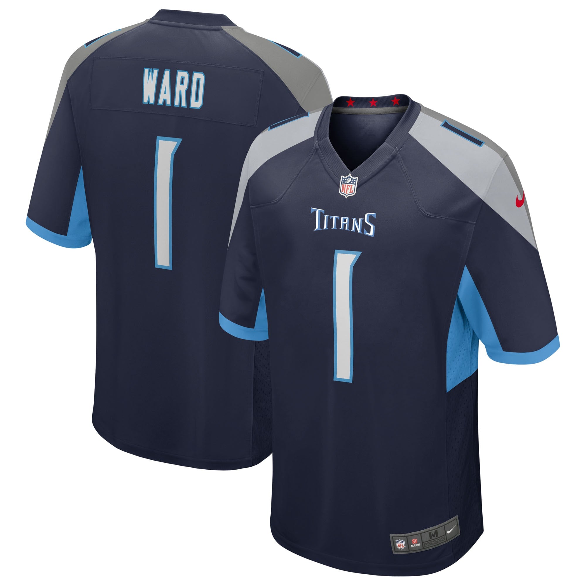 Cameron Ward Tennessee Titans Alternate Game Jersey - Navy | Stitched Football Jersey TJS0184