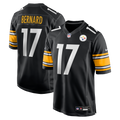 Germie Bernard Pittsburgh Steelers Game Jersey - Black | Stitched Football Jersey TJS0111