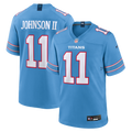 Jermaine Johnson II Tennessee Titans Team Game Jersey - Light Blue | Stitched Football Jersey TJS0169