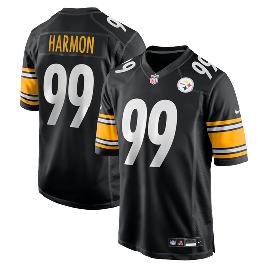 Derrick Harmon Pittsburgh Steelers Game Player Jersey - Black | Stitched Football Jersey TJS0222