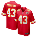 Jack Cochrane Kansas City Chiefs Game Player Jersey - Red | Stitched Football Jersey TJS0257