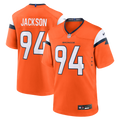 Jordan Jackson Denver Broncos Team Game Jersey - Orange | Stitched Football Jersey TJS0221