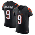 Joe Burrow Cincinnati Bengals Vapor F.U.S.E. Elite Jersey - Black | Stitched Football Jersey TJS0165