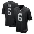 AJ Cole Las Vegas Raiders Game Jersey - Black | Stitched Football Jersey TJS0271