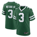 John Metchie III New York Jets Team Game Jersey - Legacy Green | Stitched Football Jersey TJS0199