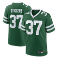Qwan'tez Stiggers New York Jets Team Game Jersey - Legacy Green | Stitched Football Jersey TJS0103