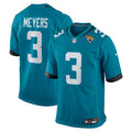Jakobi Meyers Jacksonville Jaguars Team Game Jersey - Teal | Stitched Football Jersey TJS0217