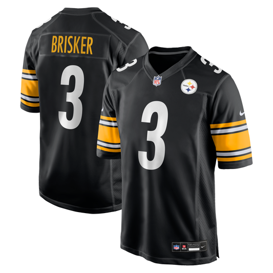 Jaquan Brisker Pittsburgh Steelers Team Game Jersey - Black | Stitched Football Jersey TJS0130