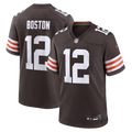 Denzel Boston Cleveland Browns Game Jersey - Brown | Stitched Football Jersey TJS0118
