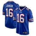 Xavier Johnson Buffalo Bills Game Jersey - Royal | Stitched Football Jersey TJS0293
