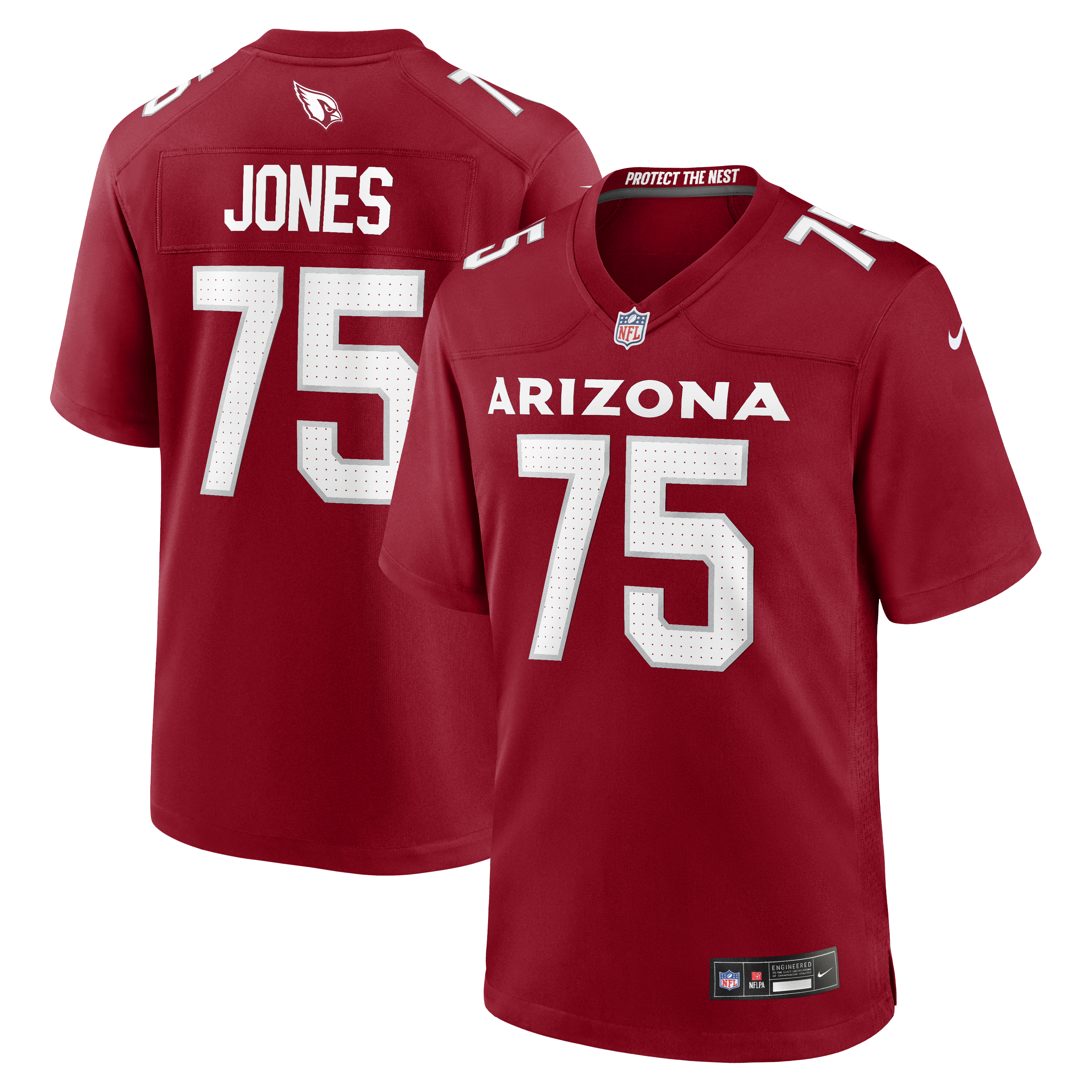Christian Jones Arizona Cardinals Team Game Jersey - Cardinal | Stitched Football Jersey TJS0256