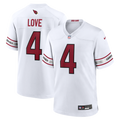 Jeremiyah Love Arizona Cardinals Game Player Jersey - White | Stitched Football Jersey TJS0101