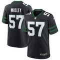 C.J. Mosley New York Jets Alternate Game Jersey - Legacy Black | Stitched Football Jersey TJS0212