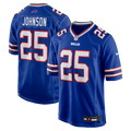 Ty Johnson Buffalo Bills Team Game Jersey - Royal | Stitched Football Jersey TJS0233