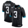 Jakobi Meyers Jacksonville Jaguars Alternate Game Jersey - Black | Stitched Football Jersey TJS0237