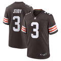 Jerry Jeudy Cleveland Browns Game Jersey - Brown | Stitched Football Jersey TJS0265