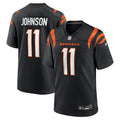 Josh Johnson Cincinnati Bengals Team Game Jersey - Black | Stitched Football Jersey TJS0240