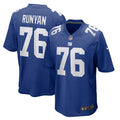 Jon Runyan New York Giants Team Game Jersey - Royal | Stitched Football Jersey TJS0247