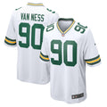 Lukas Van Ness Green Bay Packers Game Jersey - White | Stitched Football Jersey TJS0105