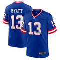 Jalin Hyatt New York Giants Alternate Game Jersey - Royal | Stitched Football Jersey TJS0123