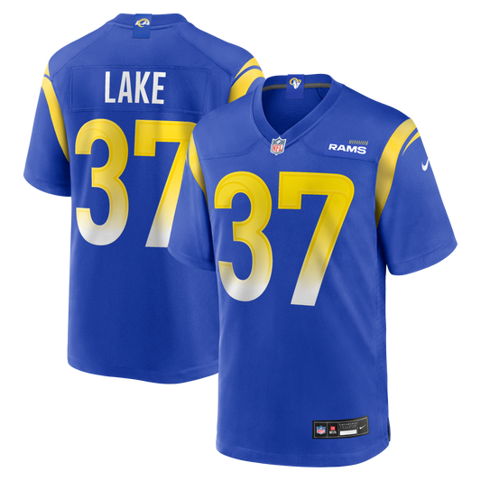 Quentin Lake Los Angeles Rams Game Player Jersey - Royal | Stitched Football Jersey TJS0181