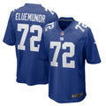 Jermaine Eluemunor New York Giants Team Game Jersey - Royal | Stitched Football Jersey TJS0269