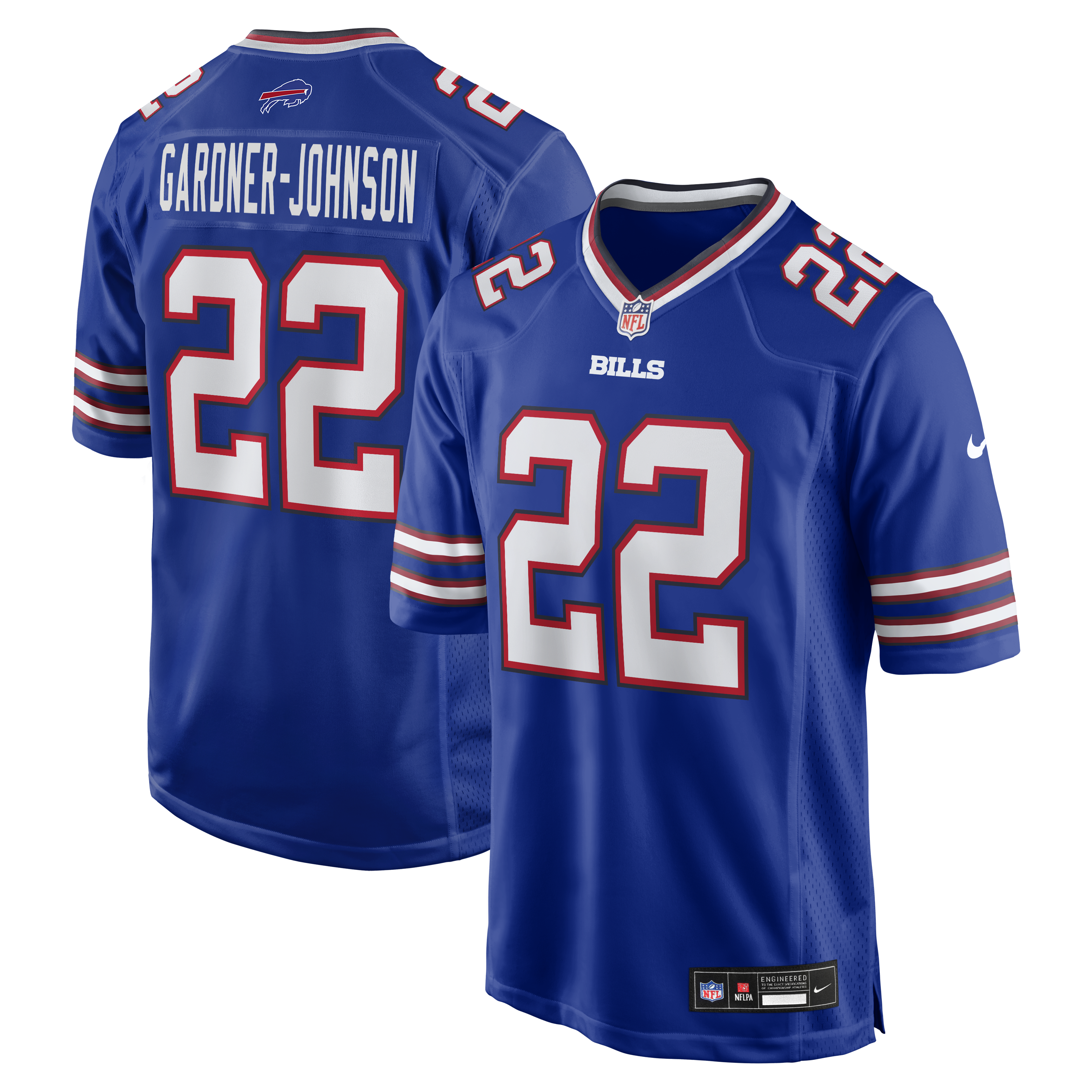 Chauncey Gardner-Johnson Buffalo Bills Team Game Jersey - Royal | Stitched Football Jersey TJS0166