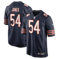 Logan Jones Chicago Bears Team Game Jersey - Navy | Stitched Football Jersey TJS0258