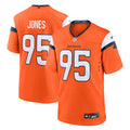 Sai'vion Jones Denver Broncos Team Game Jersey - Orange | Stitched Football Jersey TJS0242