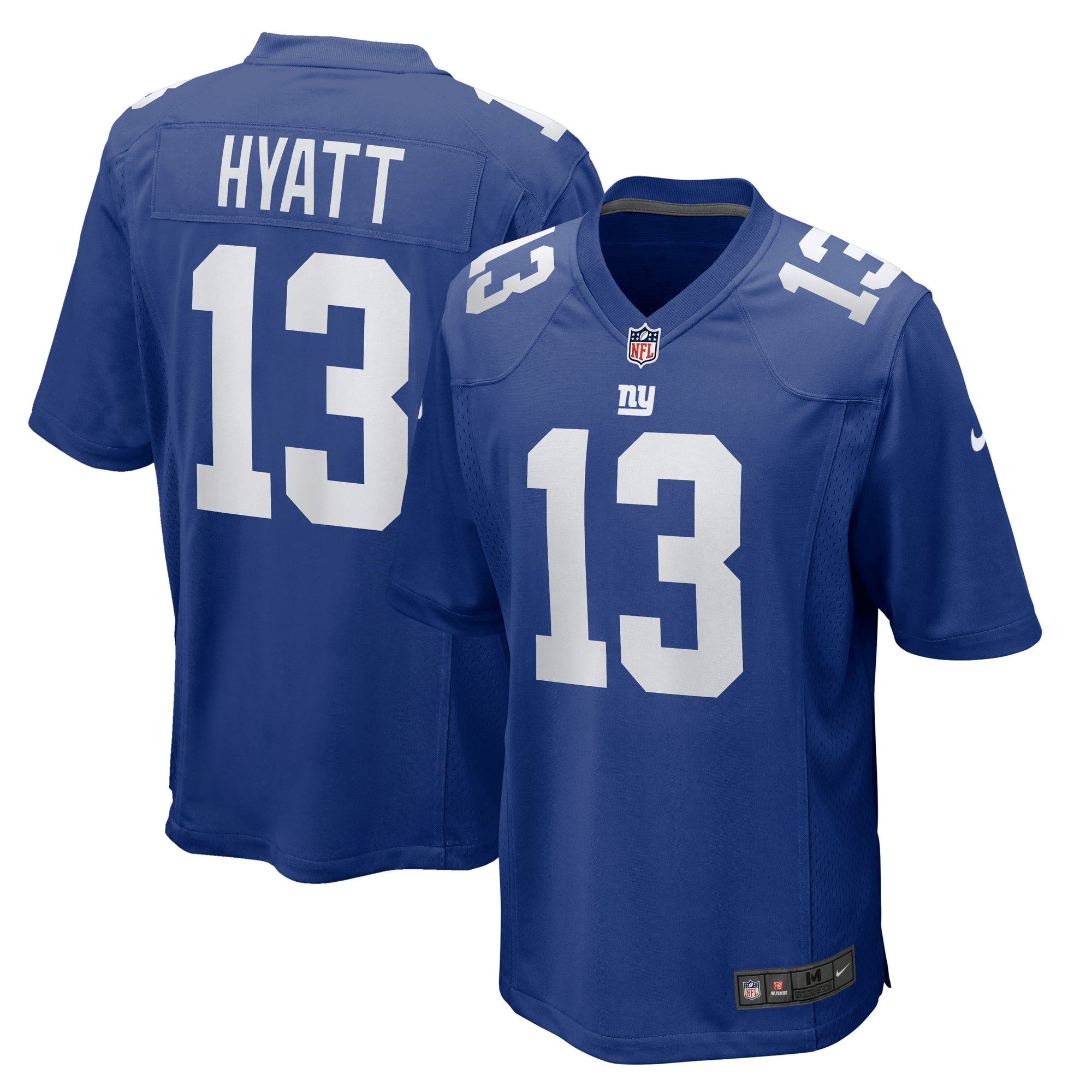 Jalin Hyatt New York Giants Team Game Jersey - Royal | Stitched Football Jersey TJS0197