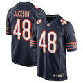 D'Marco Jackson Chicago Bears Team Game Jersey - Navy | Stitched Football Jersey TJS0286