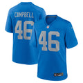 Jack Campbell Detroit Lions Alternate Game Jersey - Blue | Stitched Football Jersey TJS0158