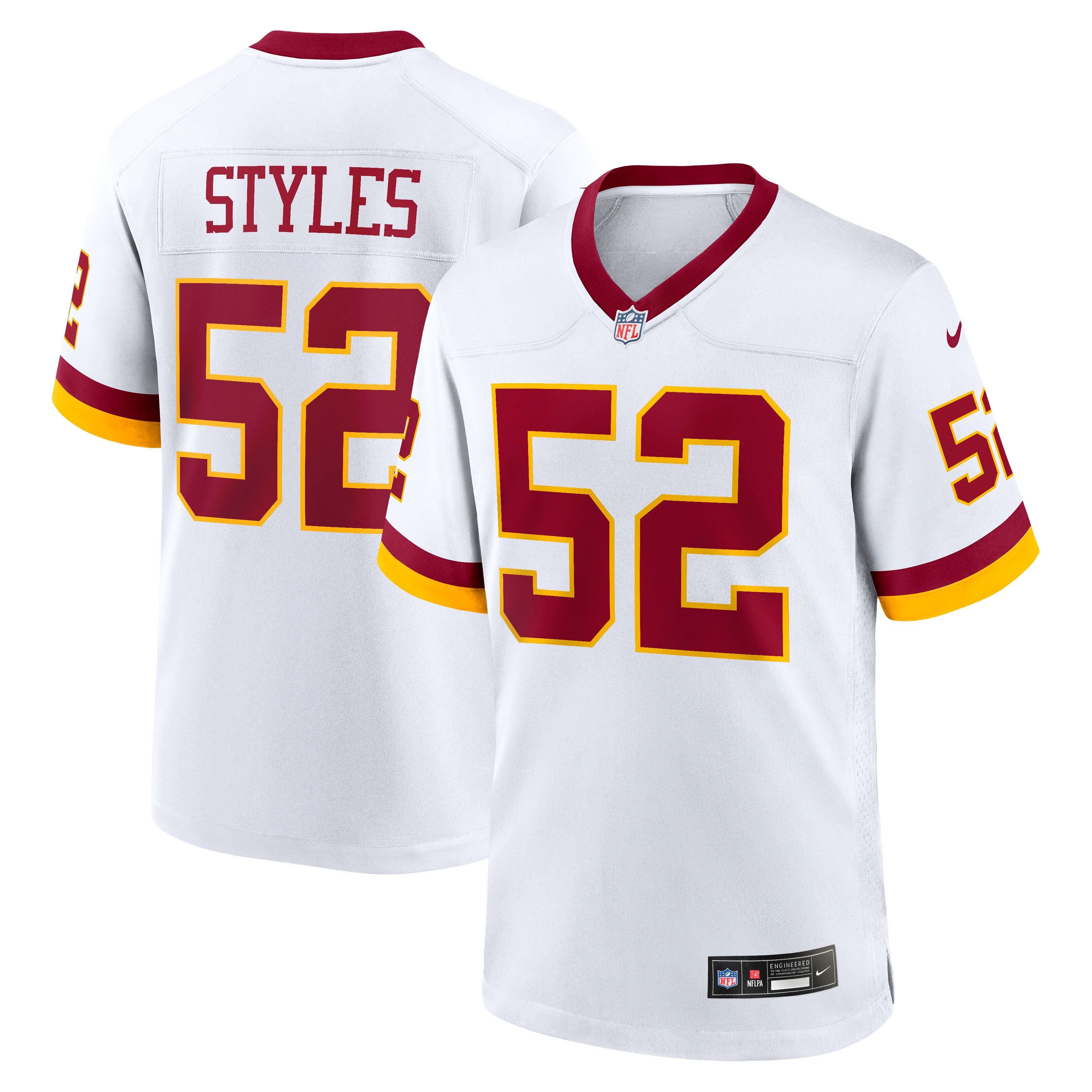 Sonny Styles Washington Commanders Game Super Bowl Era Jersey - White | Stitched Football Jersey TJS0121