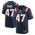 Julian Ashby New England Patriots Team Game Jersey - Navy | Stitched Football Jersey TJS0196