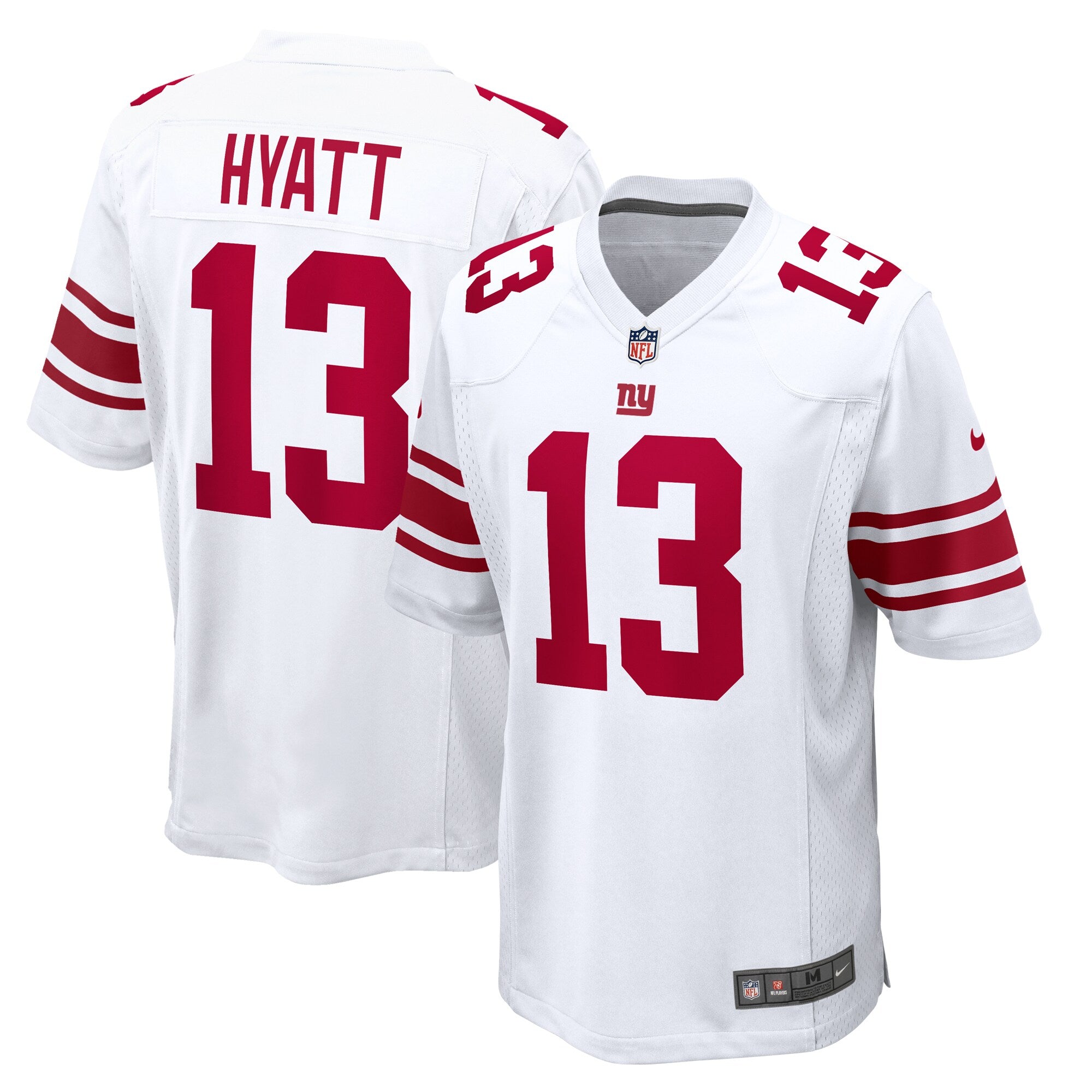 Jalin Hyatt New York Giants Game Jersey - White | Stitched Football Jersey TJS0106