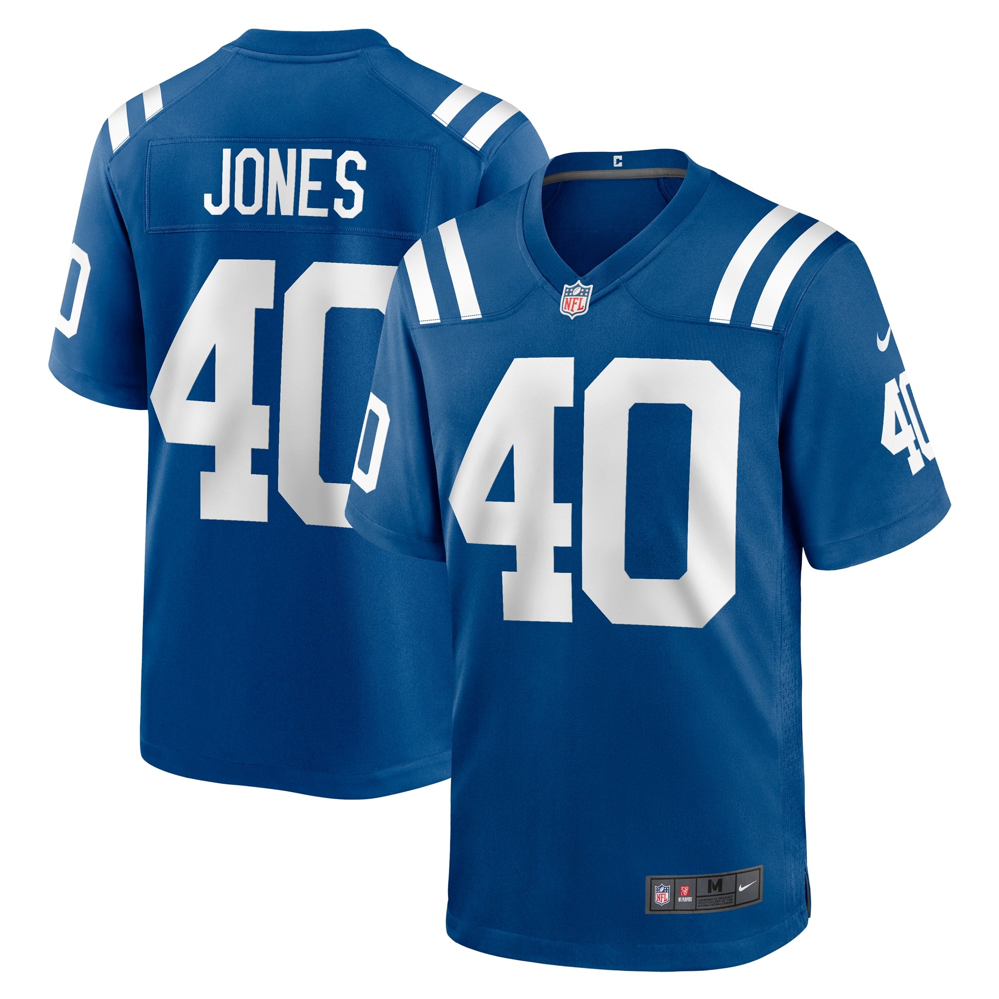 Jaylon Jones Indianapolis Colts Team Game Jersey - Royal | Stitched Football Jersey TJS0174