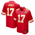 Richie James Kansas City Chiefs Game Jersey - Red | Stitched Football Jersey TJS0163
