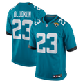 Foyesade Oluokun Jacksonville Jaguars Game Player Jersey - Teal | Stitched Football Jersey TJS0218