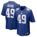 Chris Board New York Giants Team Game Jersey - Royal | Stitched Football Jersey TJS0195