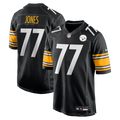 Broderick Jones Pittsburgh Steelers Game Jersey - Black | Stitched Football Jersey TJS0241