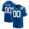 CJ Allen Indianapolis Colts Game Jersey - Royal | Stitched Football Jersey TJS0152