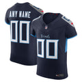 Tennessee Titans Vapor F.U.S.E. Elite Custom Jersey - Navy | Stitched Football Jersey TJS0200