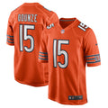 Rome Odunze Chicago Bears Alternate Game Jersey - Orange | Stitched Football Jersey TJS0206