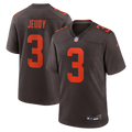 Jerry Jeudy Cleveland Browns Alpha Dawg Game Jersey - Brown | Stitched Football Jersey TJS0147